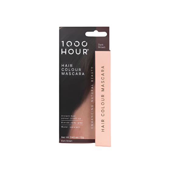 1000 Hour Hair Colour Mascara - Dark Brown 12g