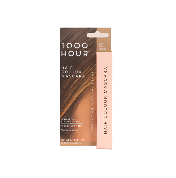 1000 Hour Hair Colour Mascara - Light Brown/Blonde 12g