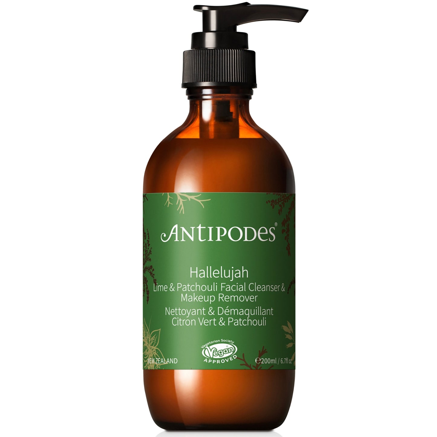Antipodes Hallelujah Lime & Patchouli Nourishing Cleanser 200ml