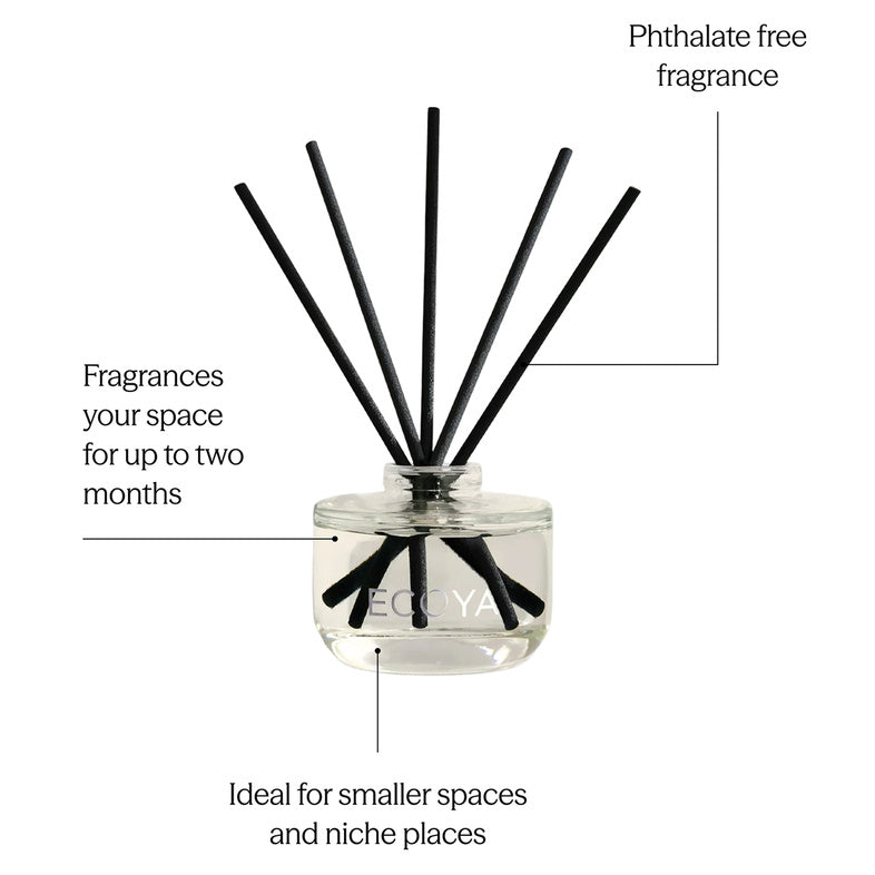 ECOYA Sea Salt & Coconut Mini Reed Diffuser 50ml