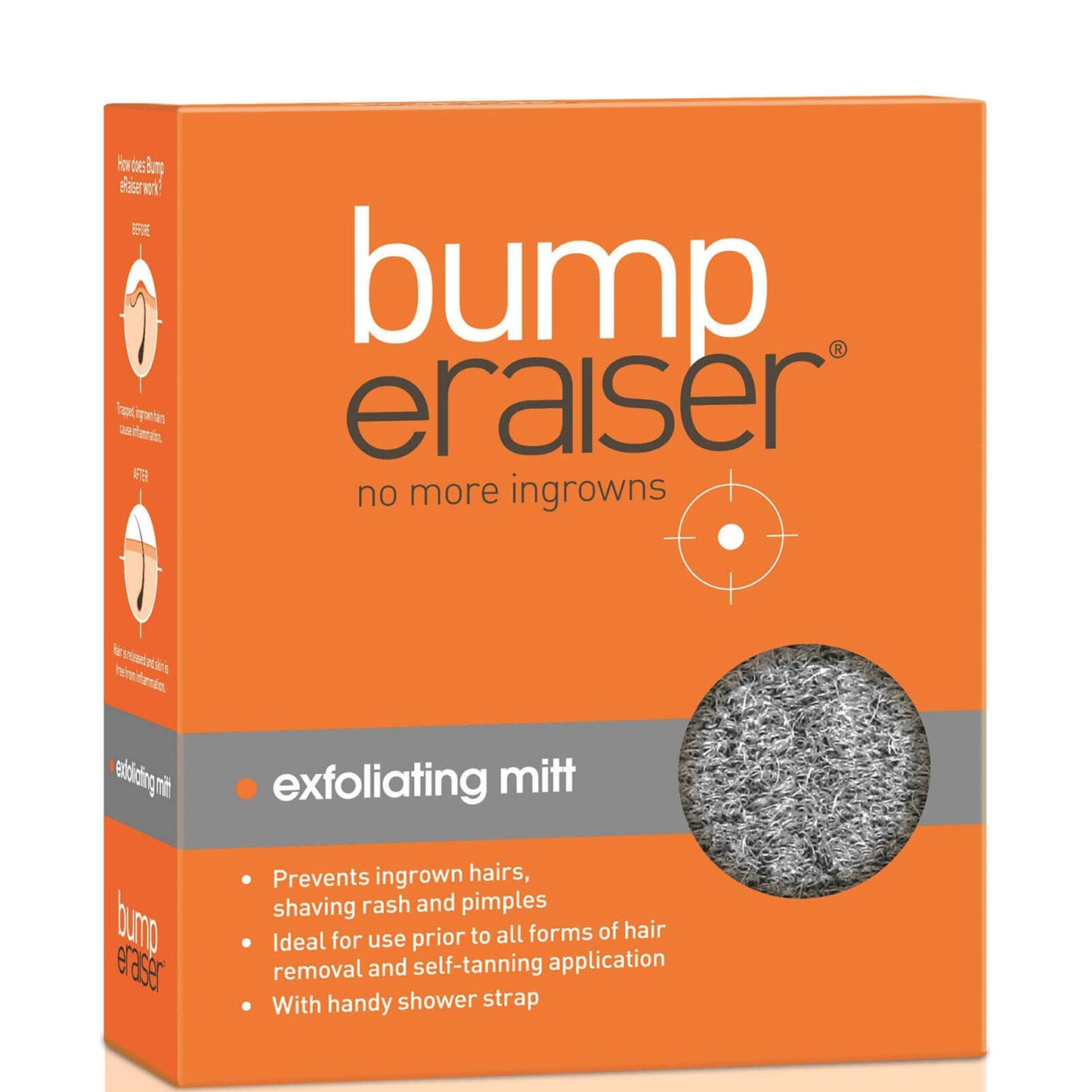 Caronlab Bump Eraser Exfoliating Mitt