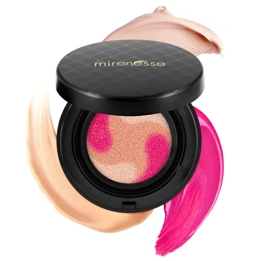 mirenesse Lift and Tint Liquid Blush Cushion Compact - Peony 15g