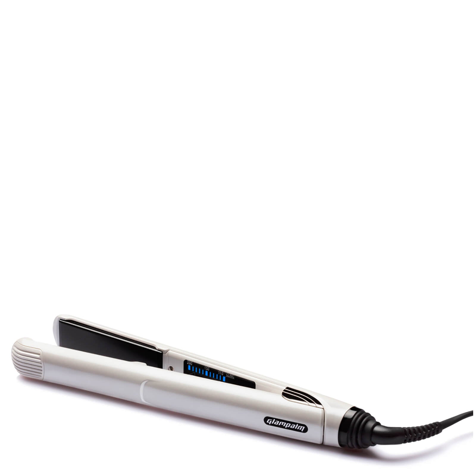 GlamPalm Clinic Hair Straightener White 24mm – - Main Image