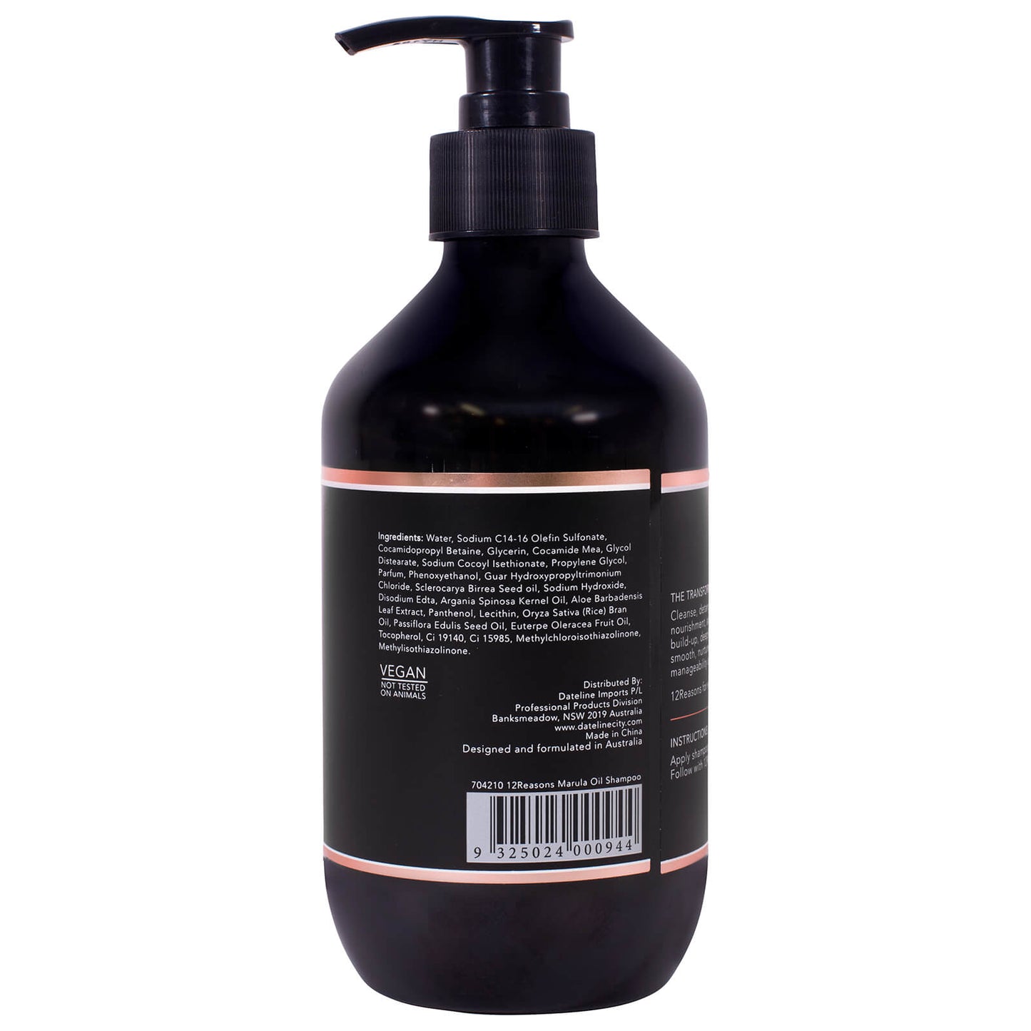 12Reasons Marula Oil Shampoo 400ml