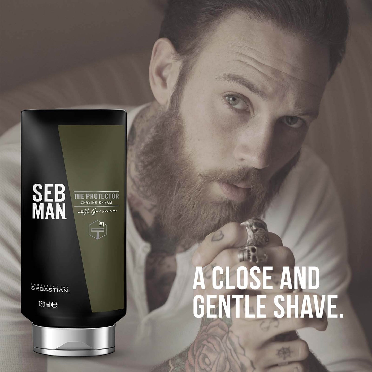 SEB MAN The Protector Shaving Cream 150ml