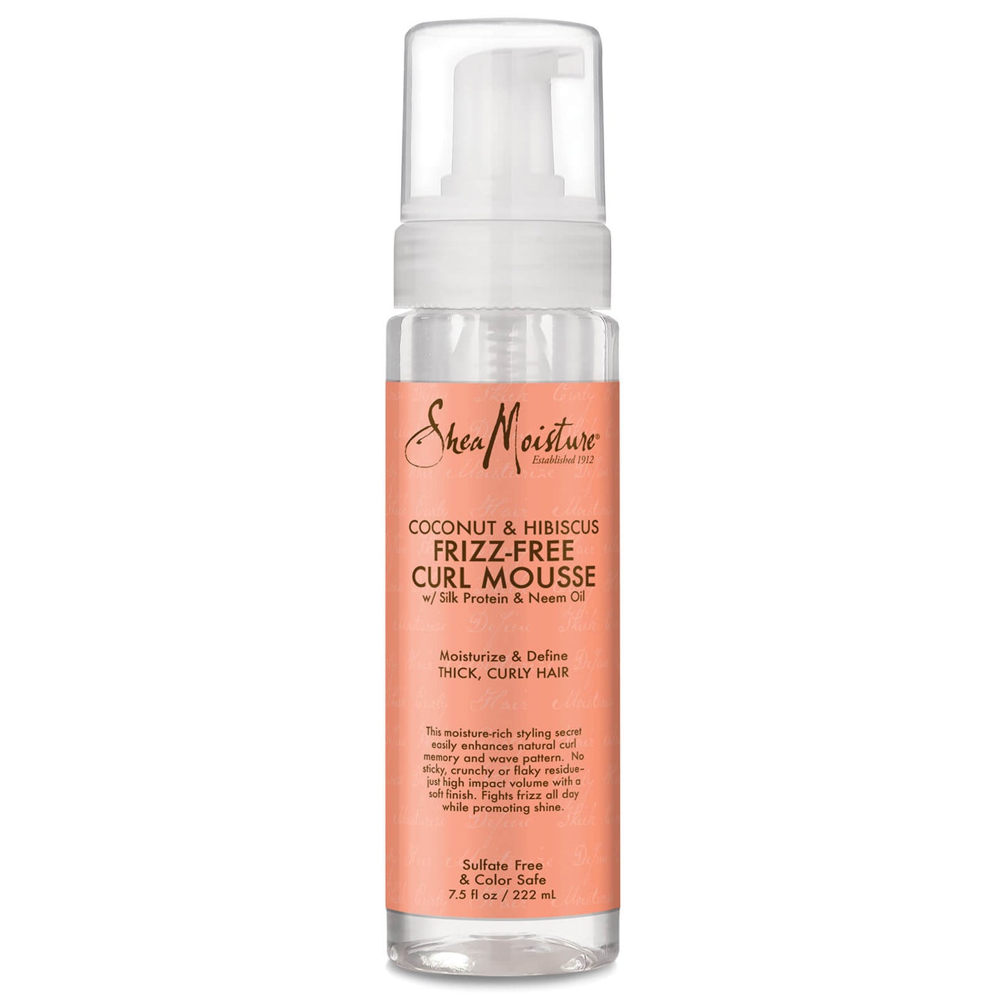 SheaMoisture Coconut & Hibiscus Frizz Free Curl Mousse 222ml