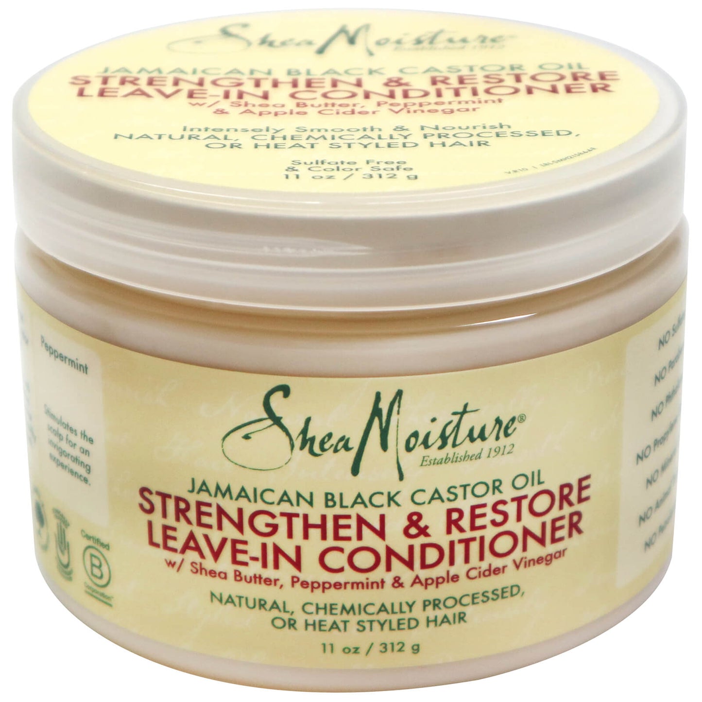 SheaMoisture Jamaican Black Castor Oil Strengthen & Restore Leave-In Conditioner 340ml
