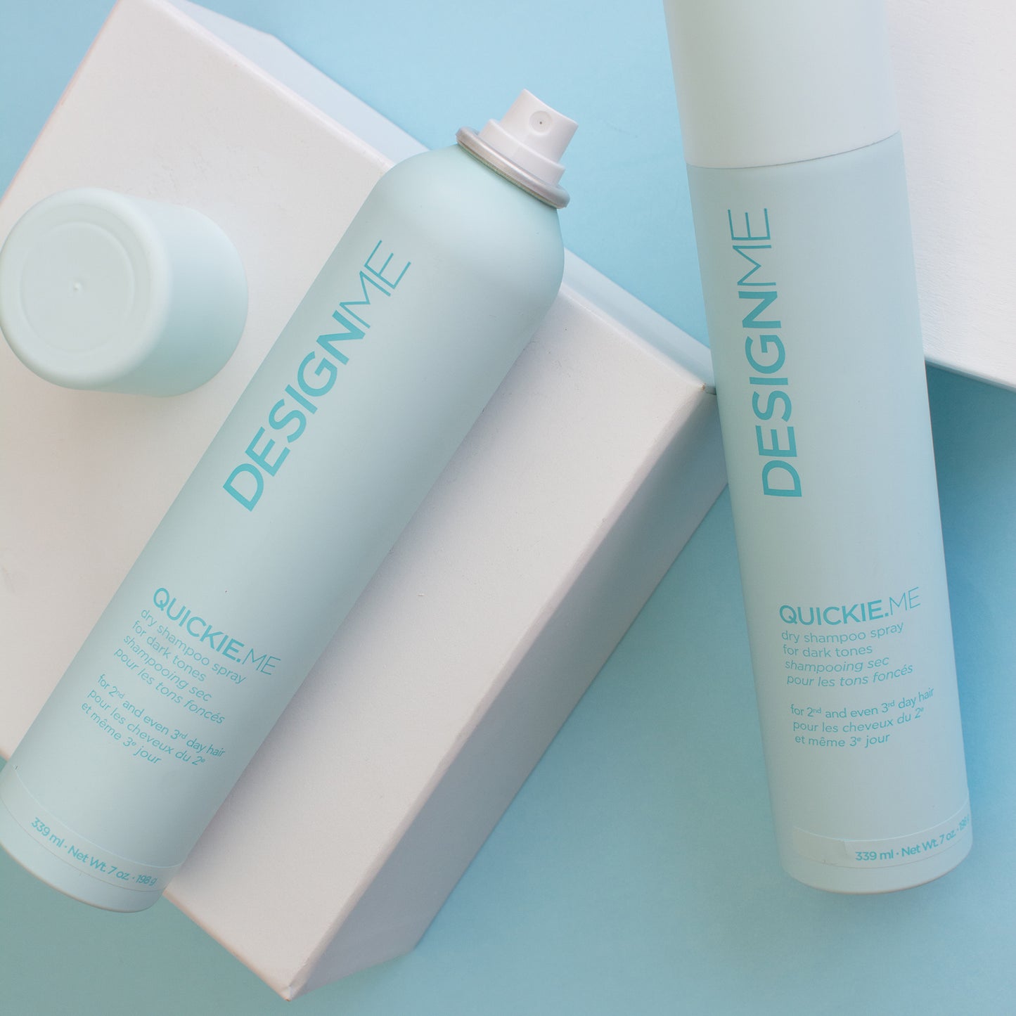 Design.ME Quickie Me Dry Shampoo Brunette & Darker Tones 339ml