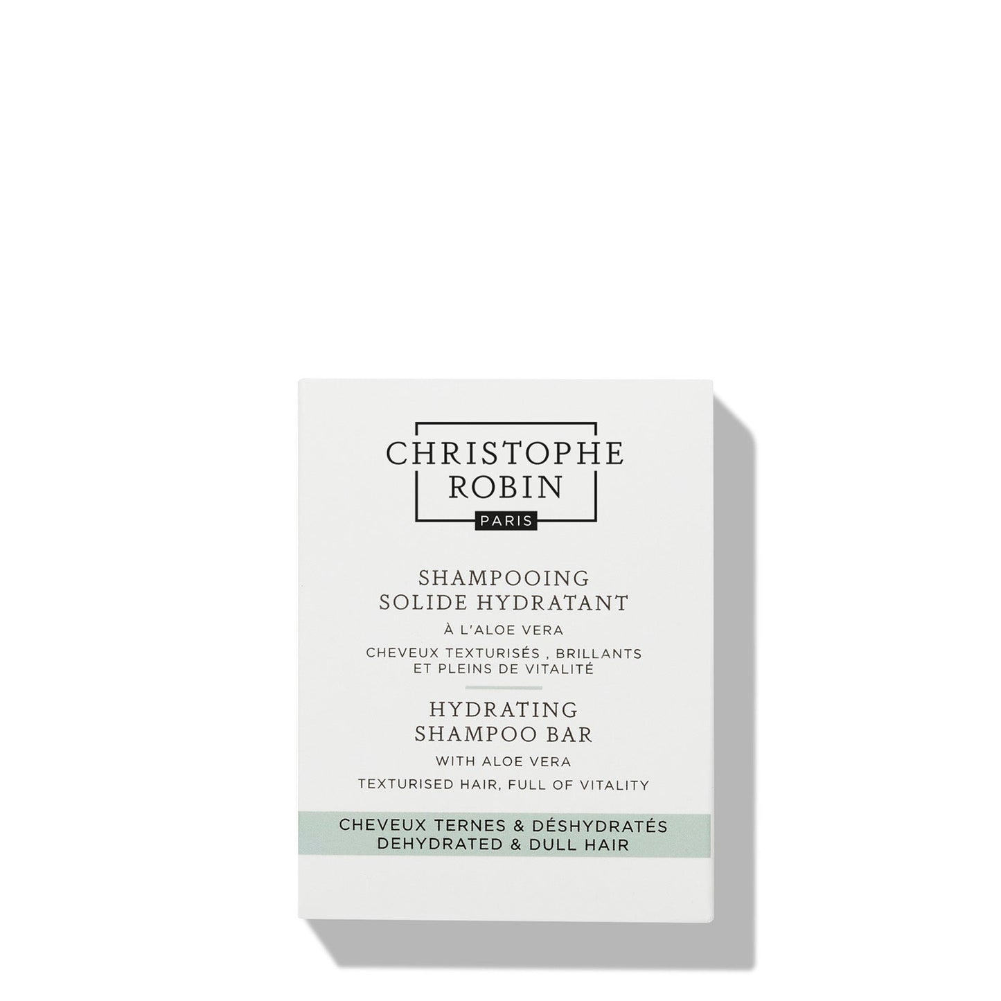 Christophe Robin Hydrating Shampoo Bar with Aloe Vera 100ml FREE