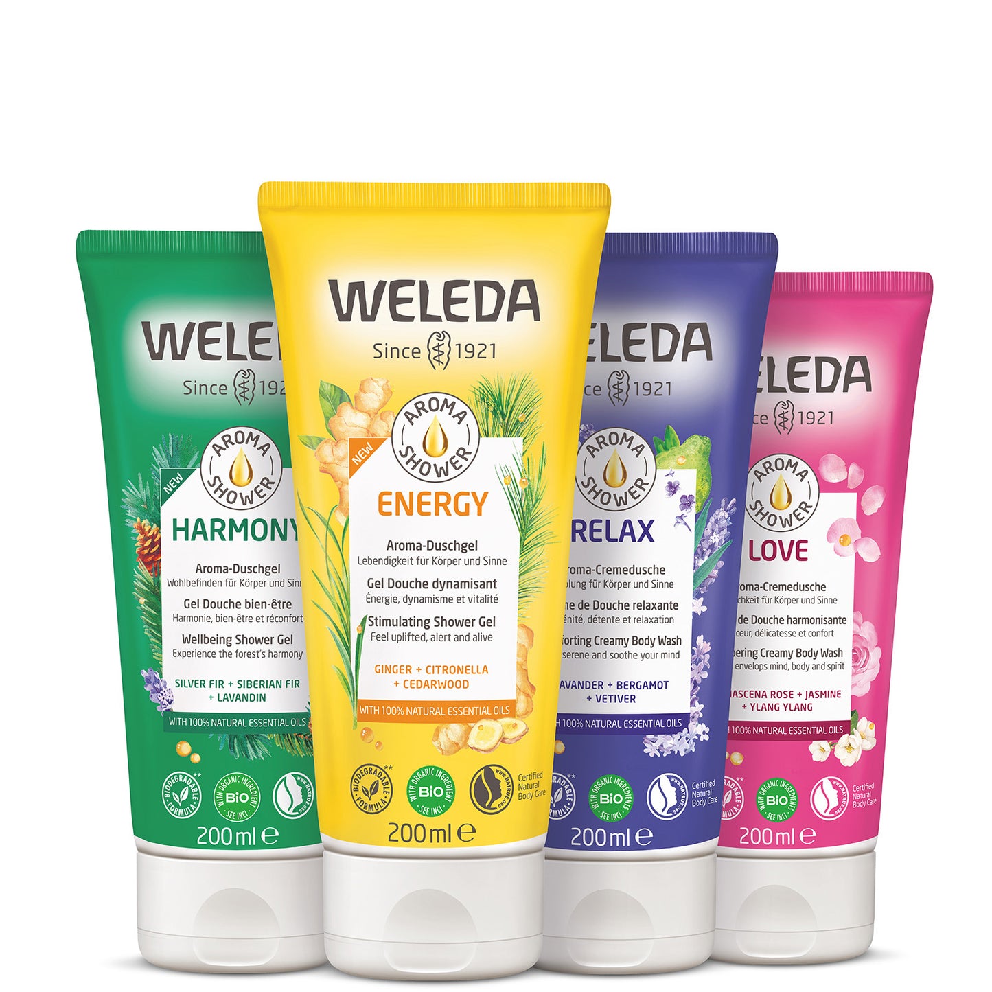 Weleda Aroma Body Wash Energy 200ml