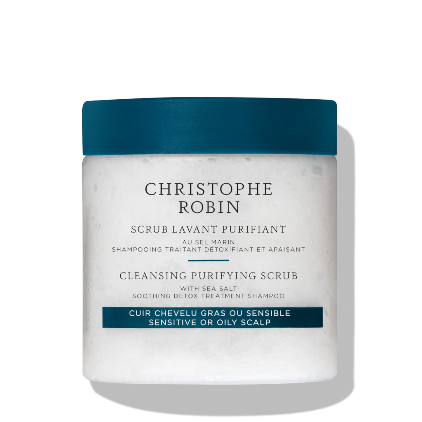 Christophe Robin Cleansing Purifying Scrub With Sea Salt 75ml