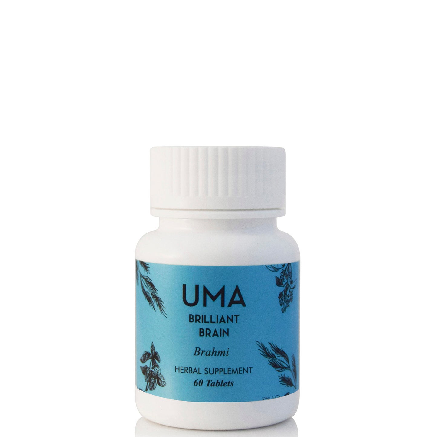 Uma Oils Brilliant Brain Brahmi Supplement - 60 Tablets