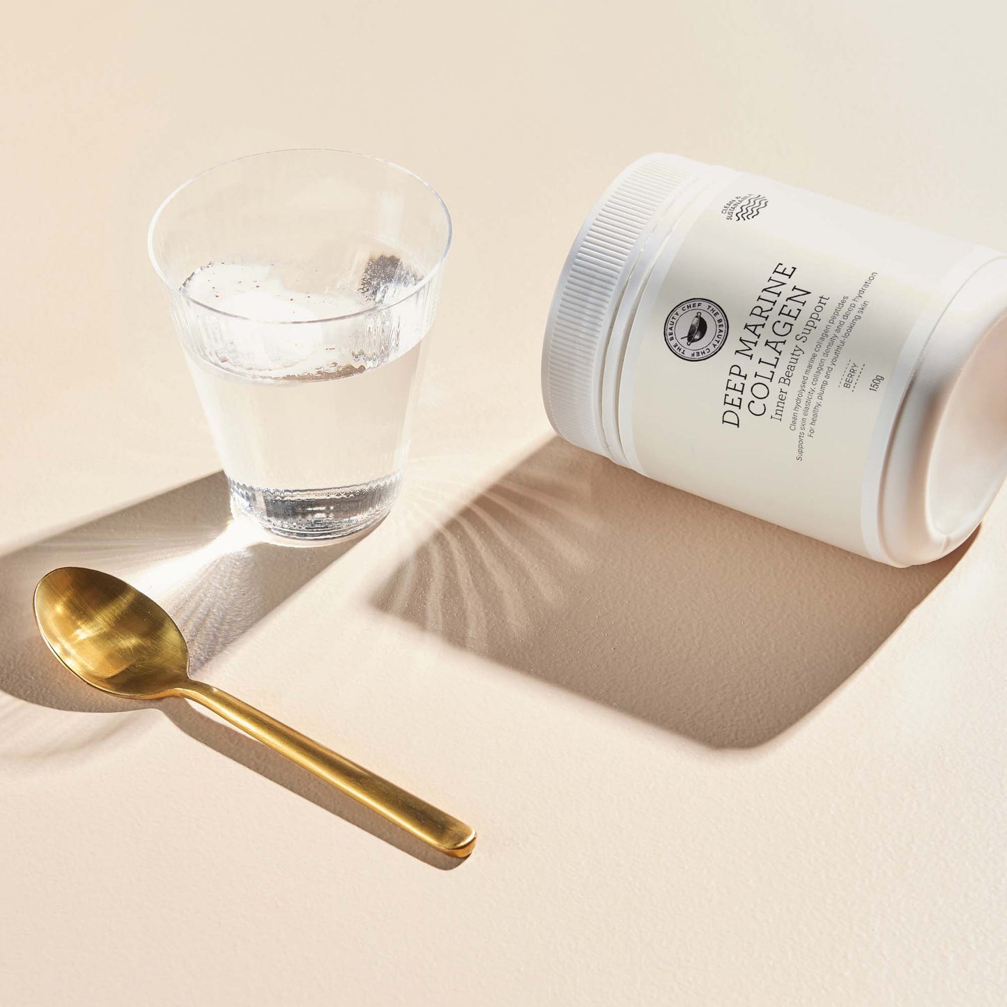 The Beauty Chef Deep Marine Collagen Inner Beauty Support Berry 150g