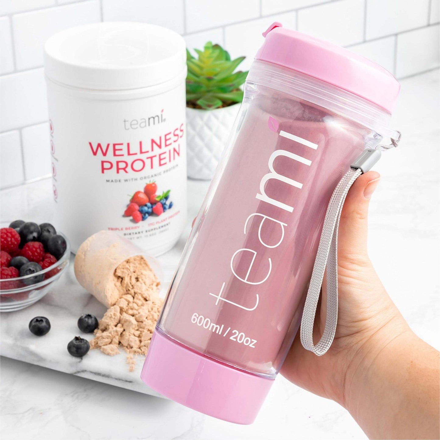 Teami Plant Based Wellness Protein - Triple Berry