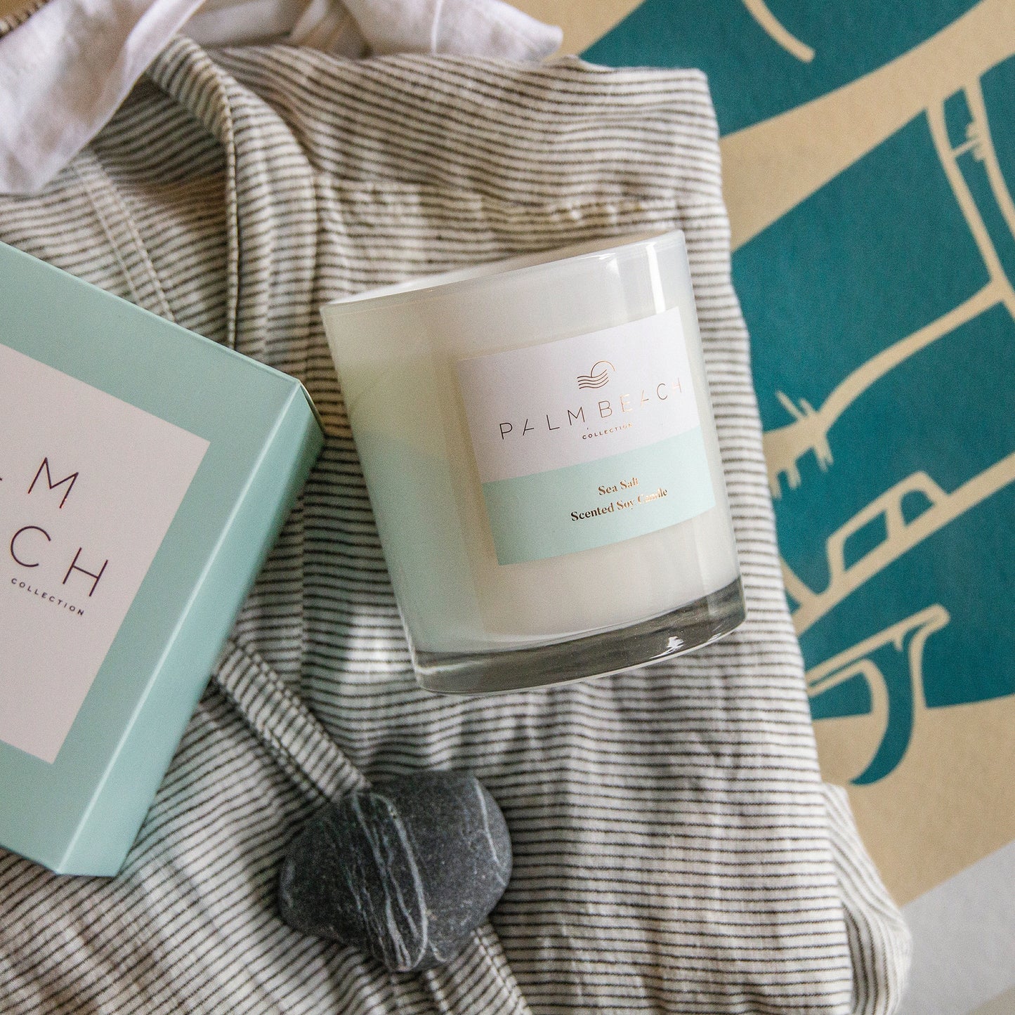 Palm Beach Collection Sea Salt 420g Standard Candle