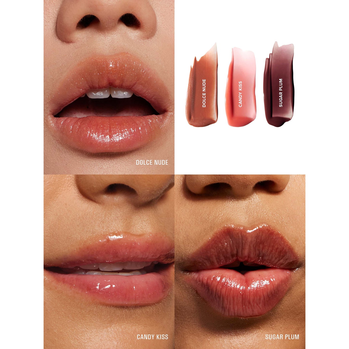 NUDESTIX Hydrating Peptide Lip Butter 3pc Set