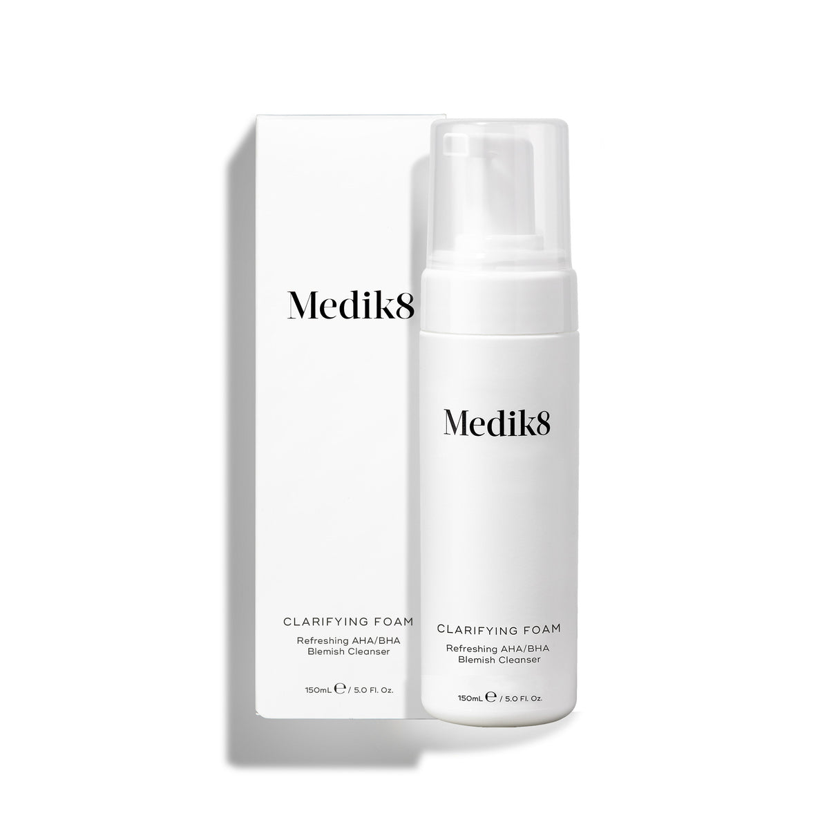 Medik8 Clarifying Foam 150ml - Product and Carton