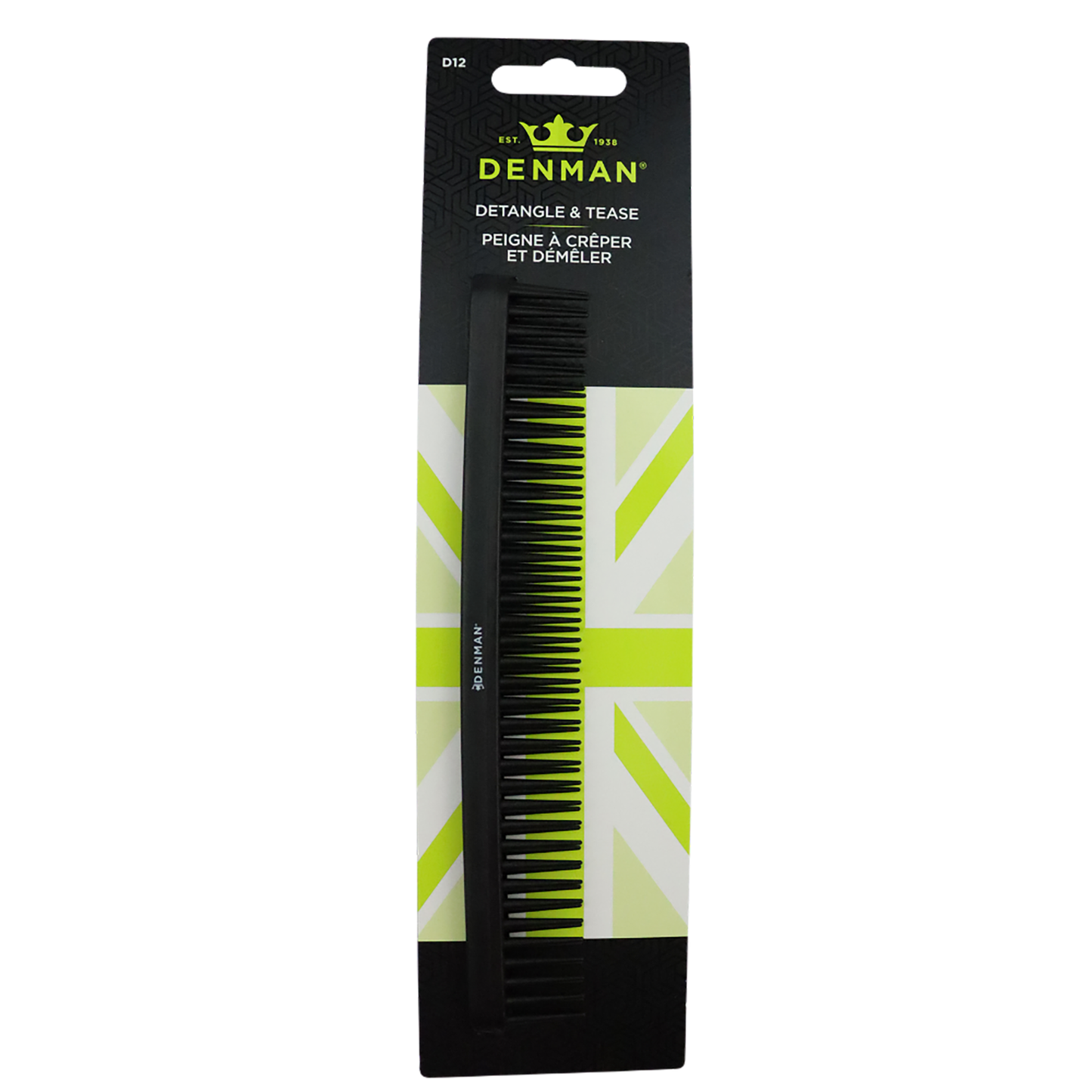 Denman D12 Detangle & Tease Comb