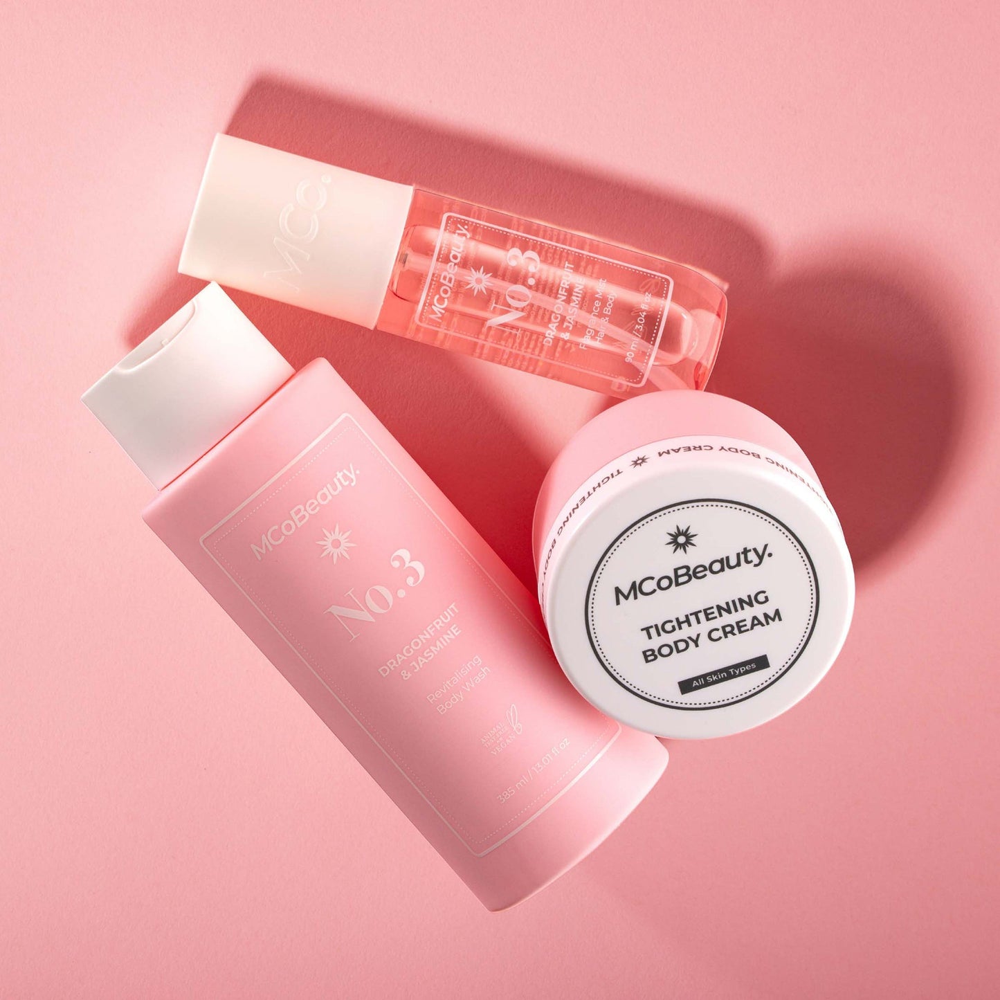 MCoBeauty Everyday Body Wash Cream-Gel 385ml - No.3 Dragonfruit & Jasmine