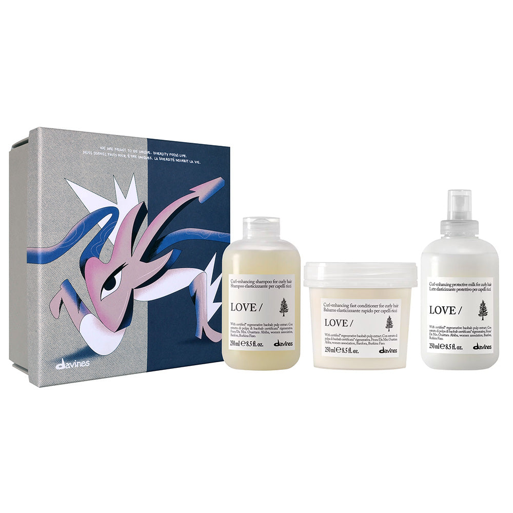 Davines LOVE Curl Enhancing Trio - Limited Edition