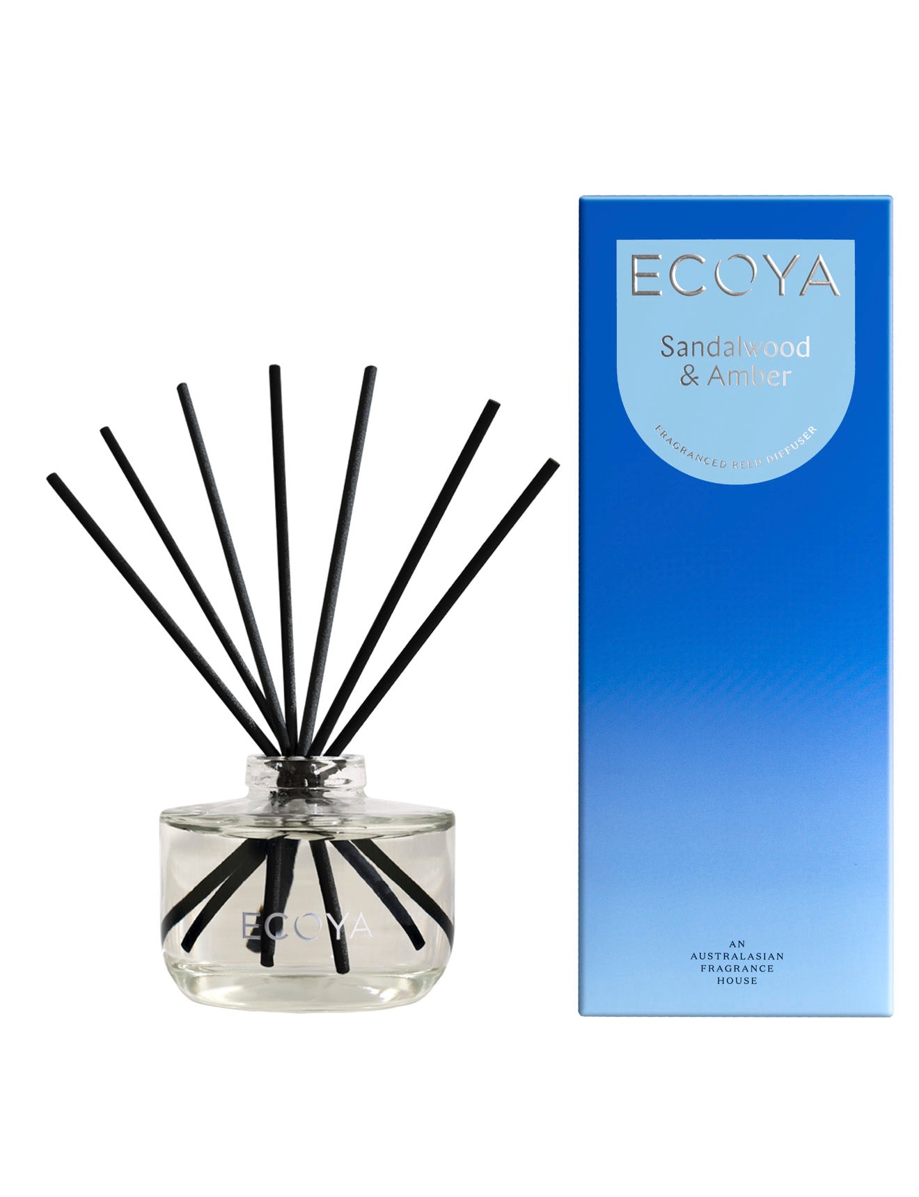 ECOYA Sandalwood & Amber Reed Diffuser 200ml