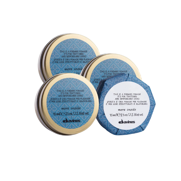 Davines More Inside Forming Pomade Trio