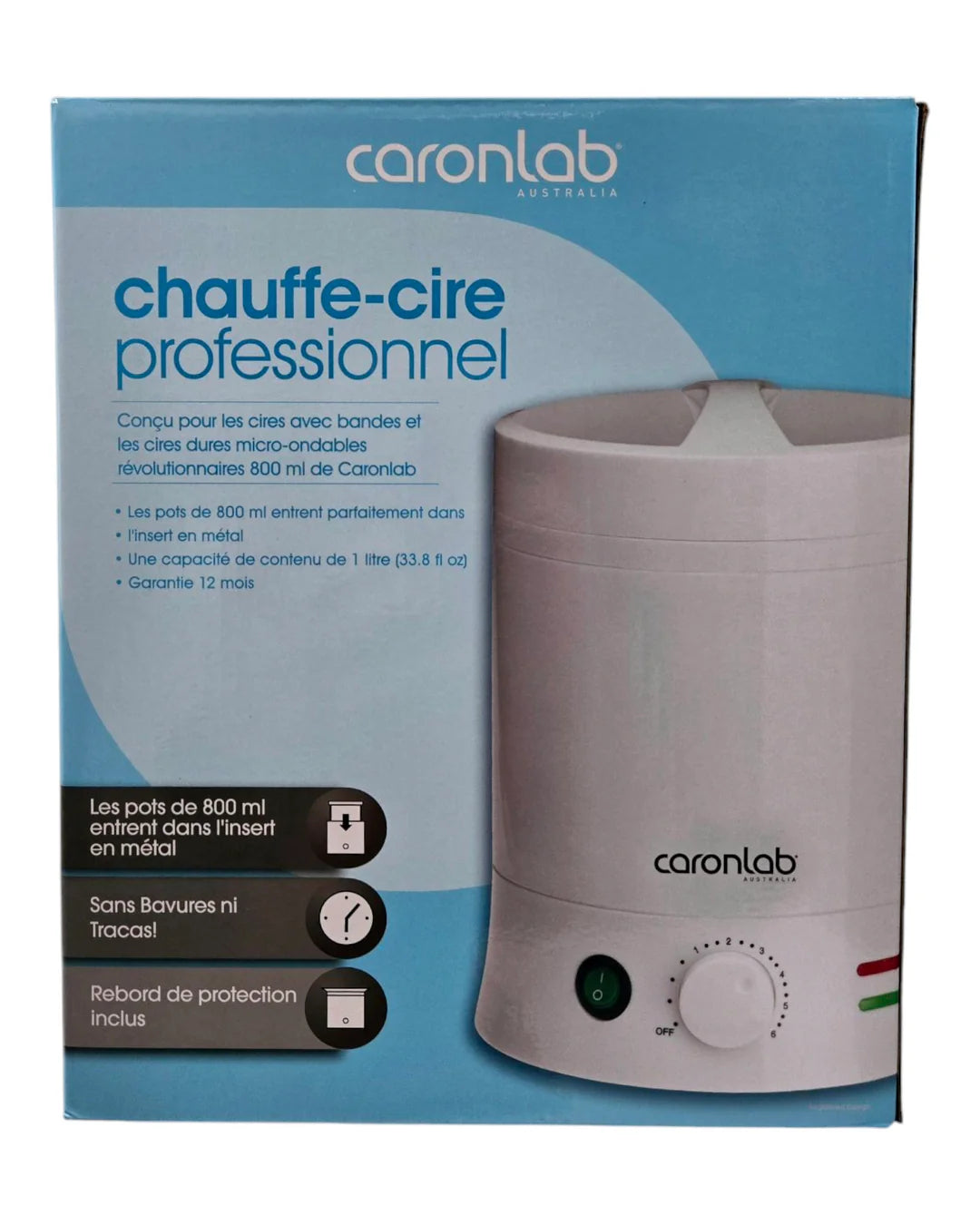 Caronlab Professional 800g Wax Heater 1L