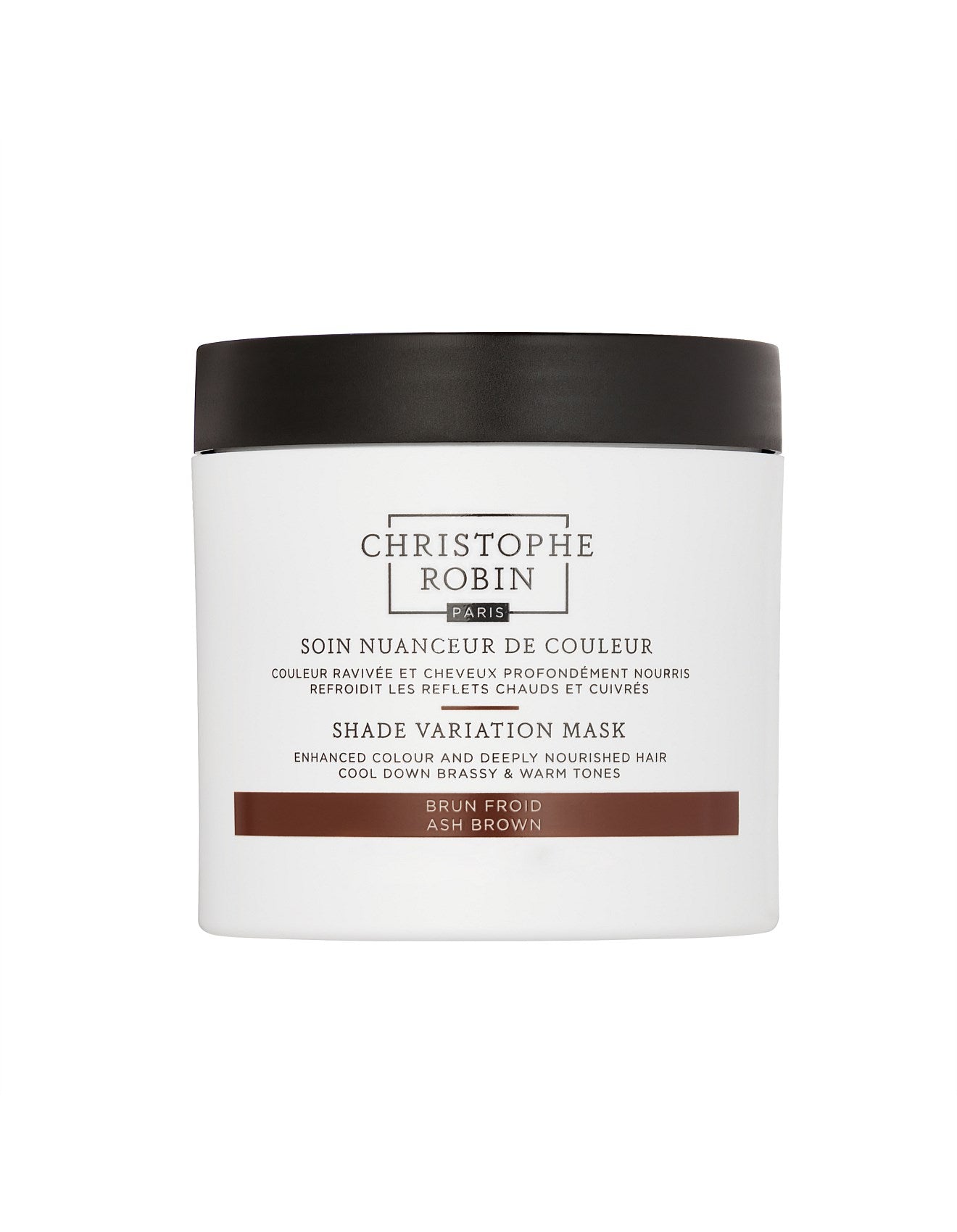 Christophe Robin Shade Variation Mask Ash Brown 500ml