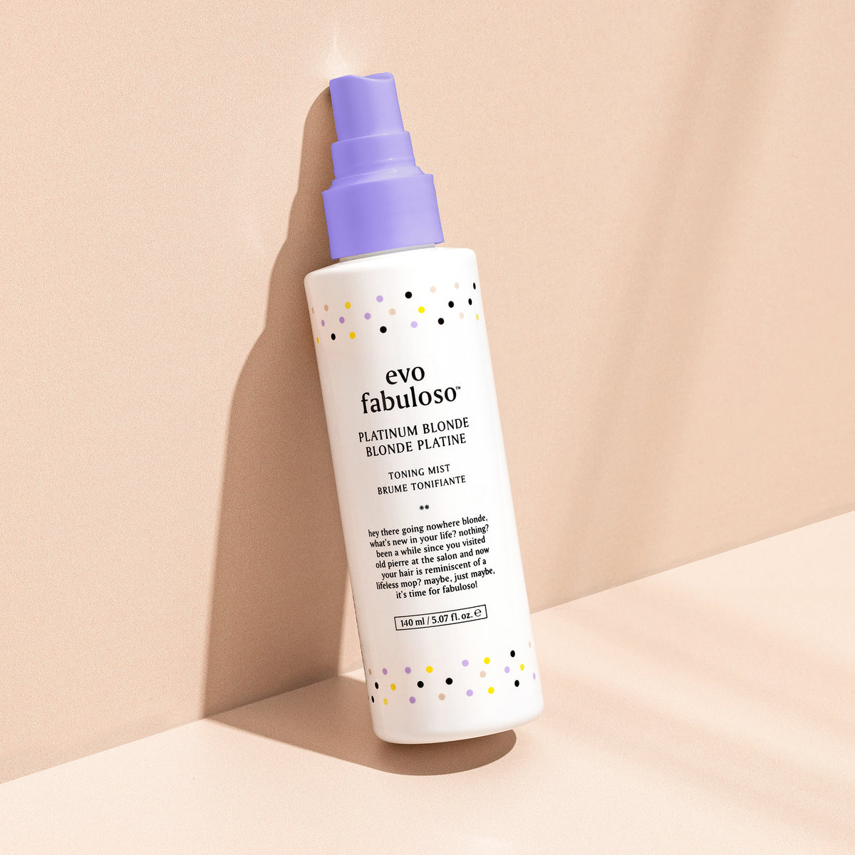 Evo Fabuloso Platinum Blonde Toning Mist 140ml