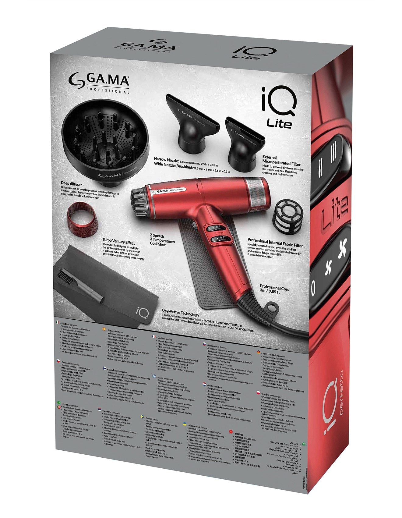 Gama Professional IQ Lite - Red
