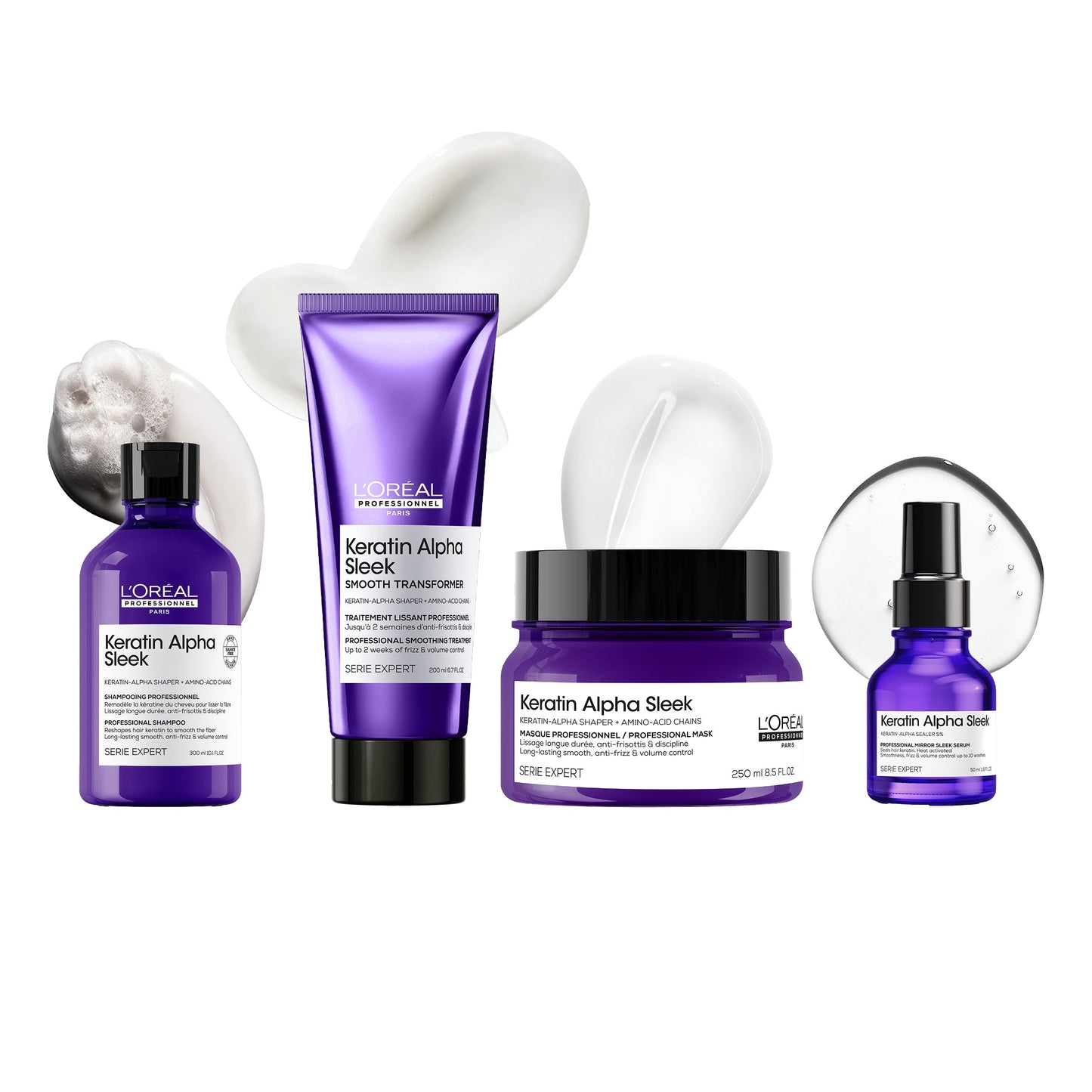 LOreal Professionnel Keratin Alpha Sleek Progressive Treatment 200ml