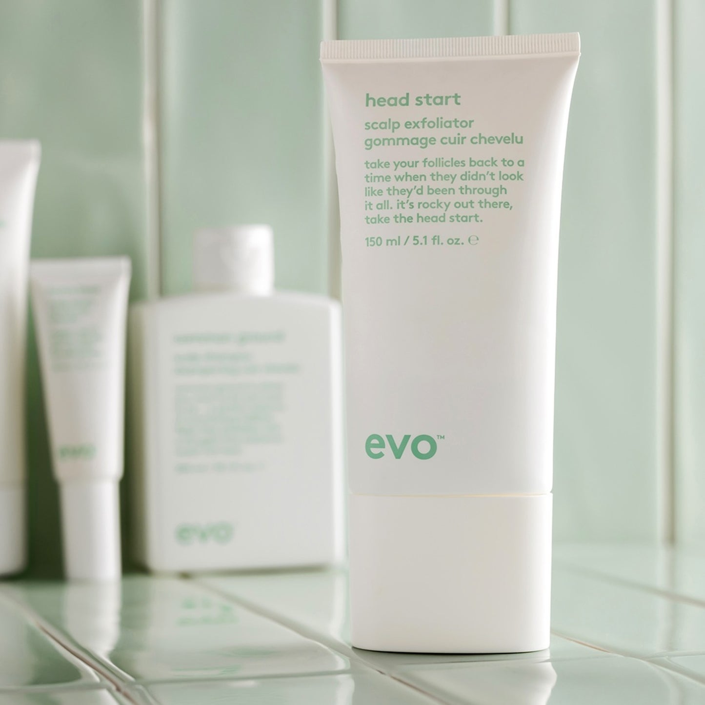 evo head start scalp exfoliator 150ml