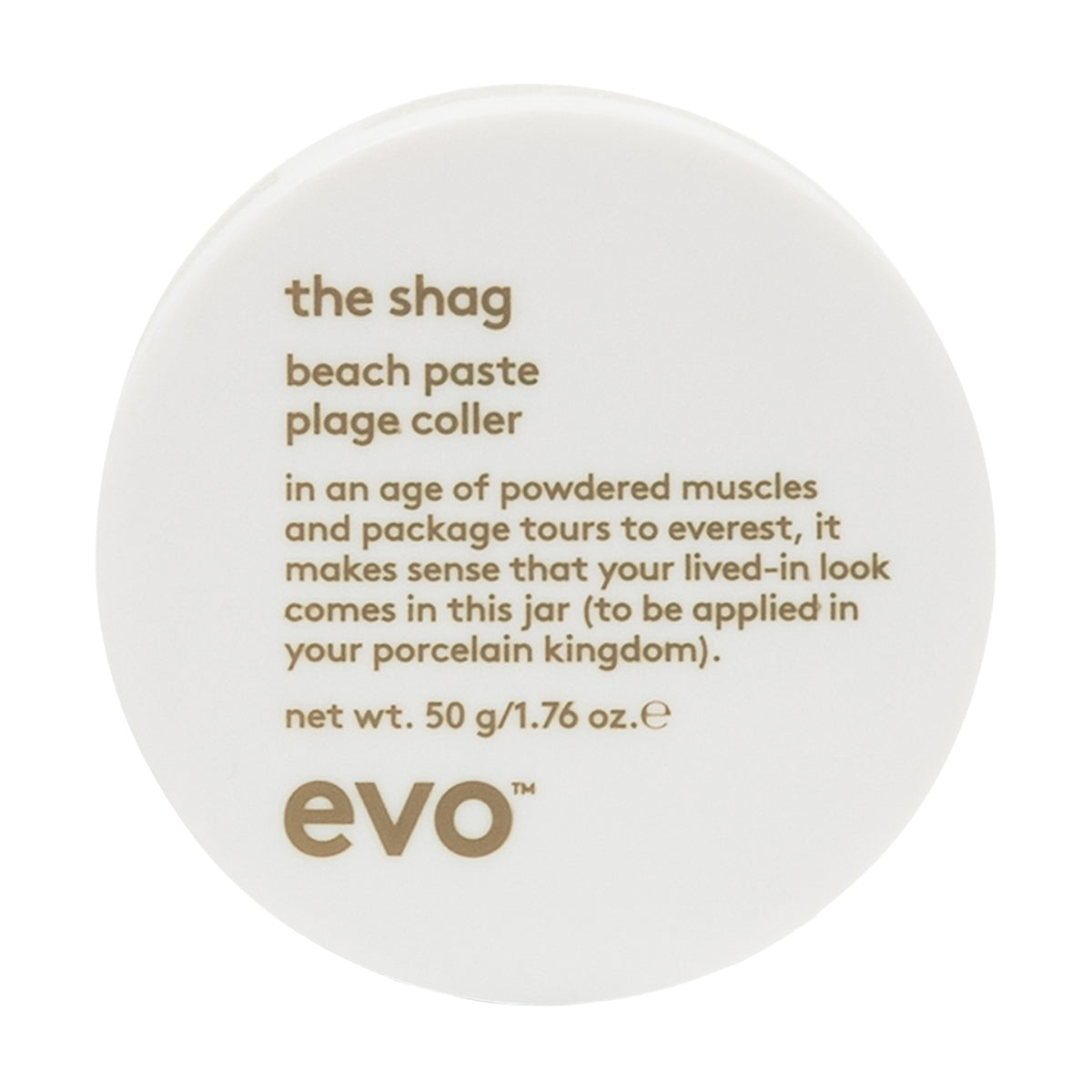 evo the shag beach paste 50g