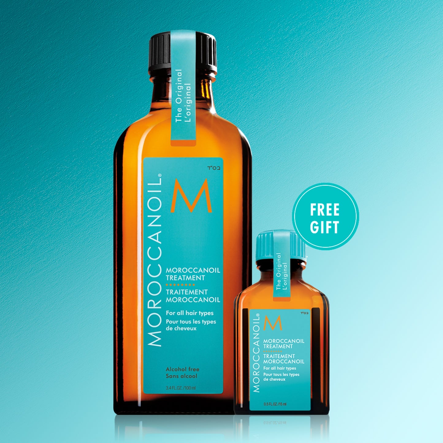 Moroccanoil Original Treatment Oil Duo Set