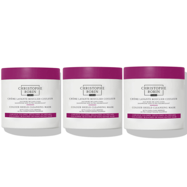 Christophe Robin Colour Shield Cleansing Mask 250ml x3