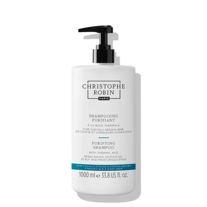 Christophe Robin Purifying Shampoo 1000ml With Pump