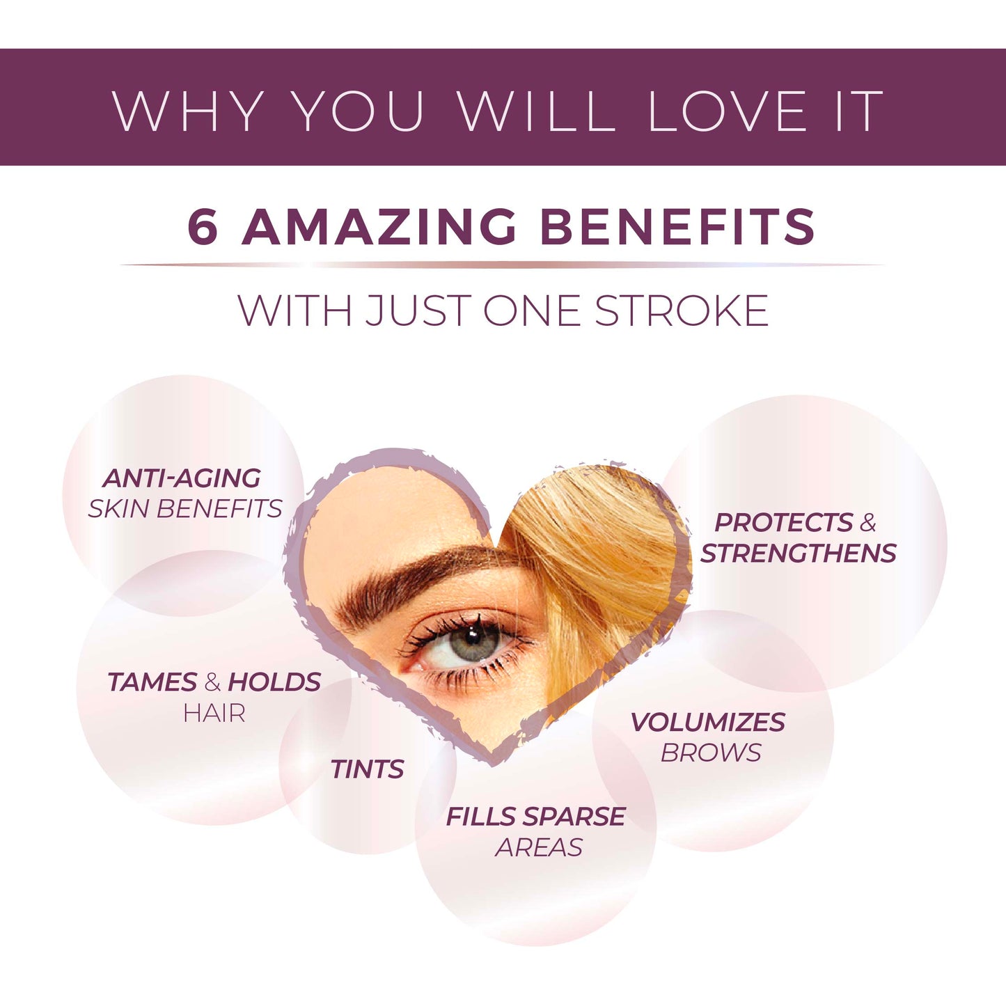 Blinc Eyebrow Mousse - Light Brunette 4g