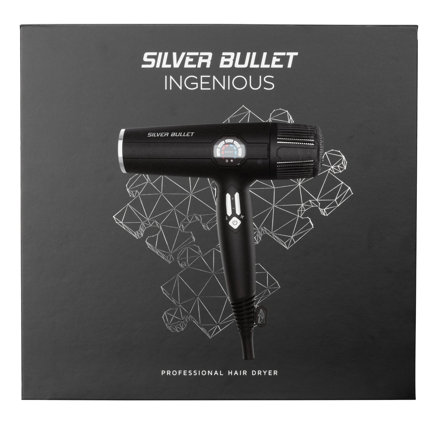 Silver Bullet Ingenious Hair Dryer - Black