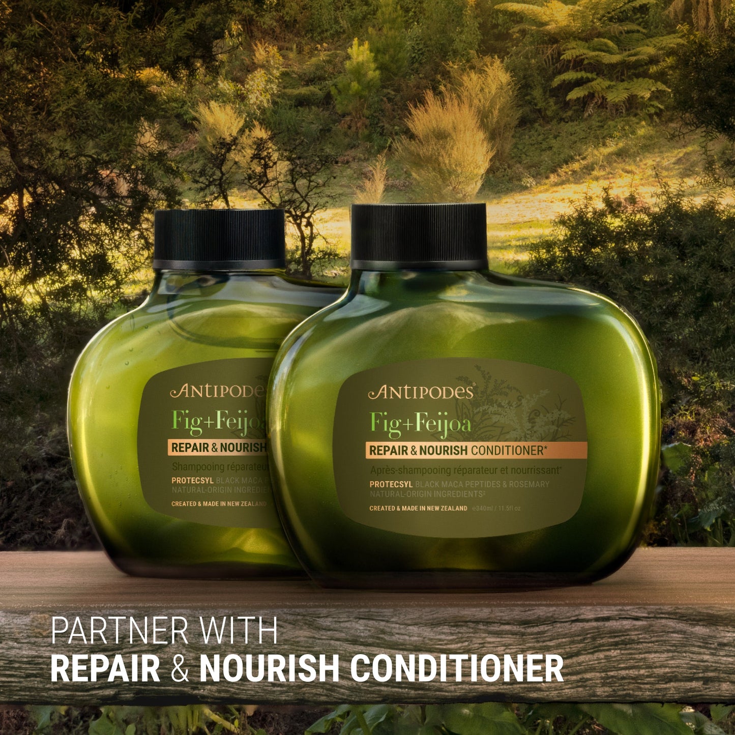 Antipodes Fig + Feijoa Repair & Nourish Shampoo 340ml