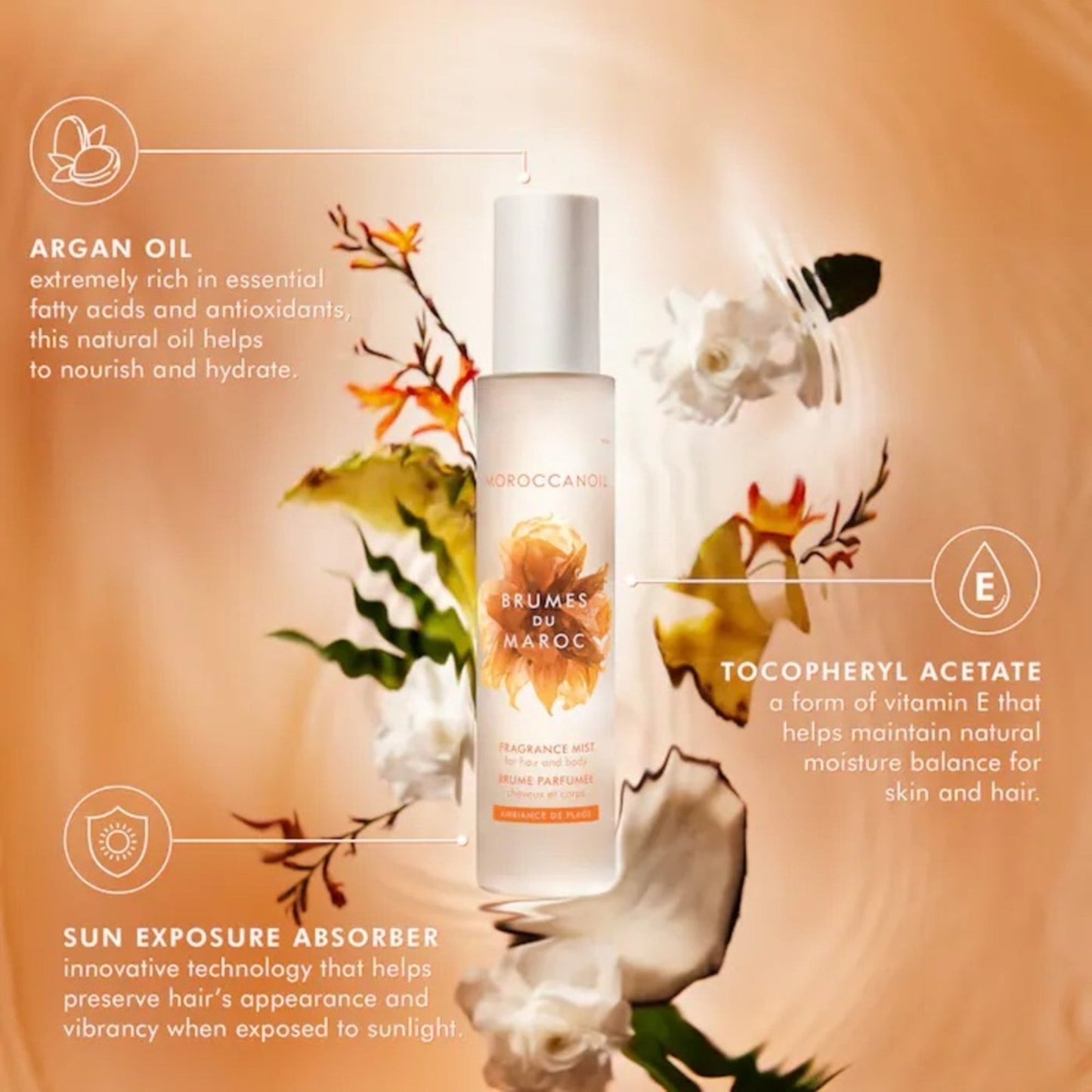 Moroccanoil Brumes Du Maroc Hair & Body Mist Ambiance de Plage 30ml
