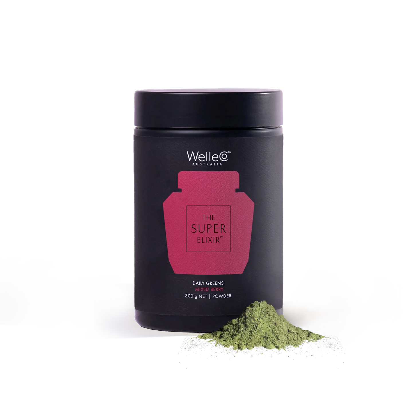 WelleCo The Super Elixir Greens Jar 300g