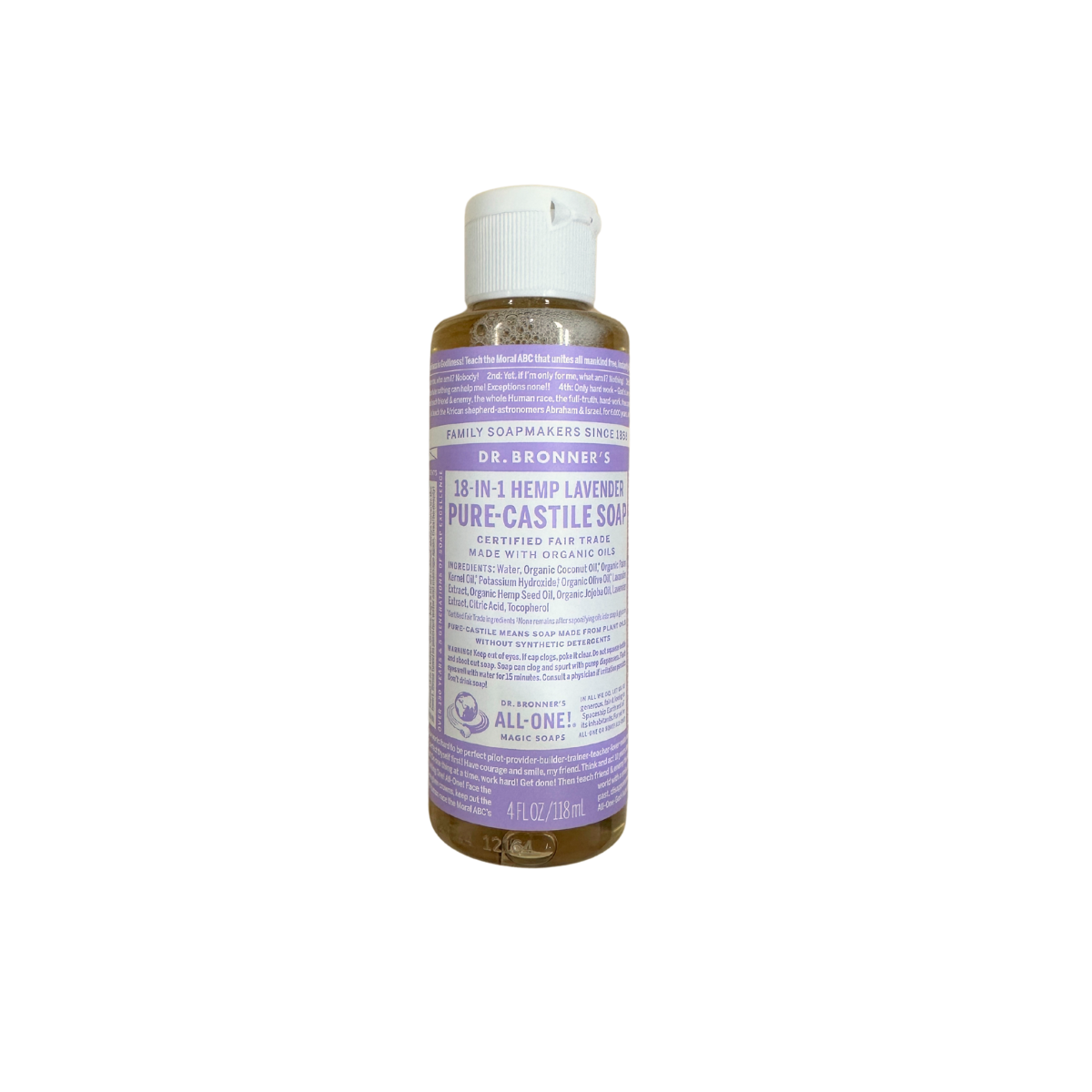 DR bronners soap 118ml