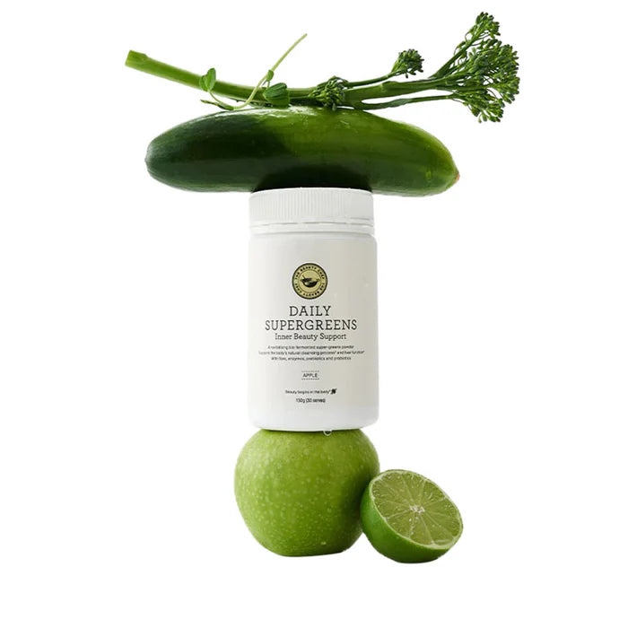 The Beauty Chef Daily Supergreens Apple Supplement Powder 150g