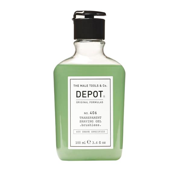 Depot No. 406 Transparent Shave Gel 100ml