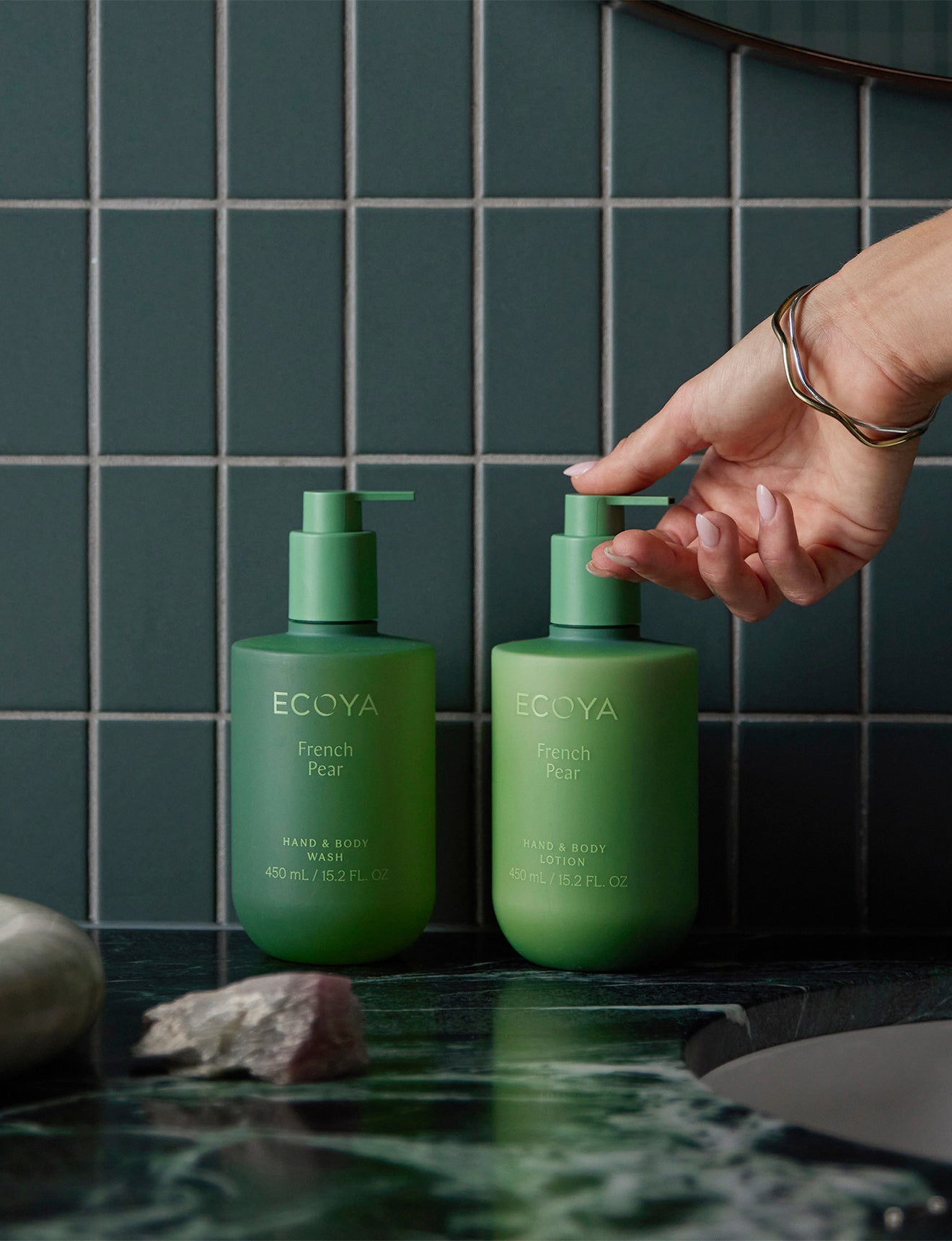 ECOYA Hand & Body Wash French Pear 450ml
