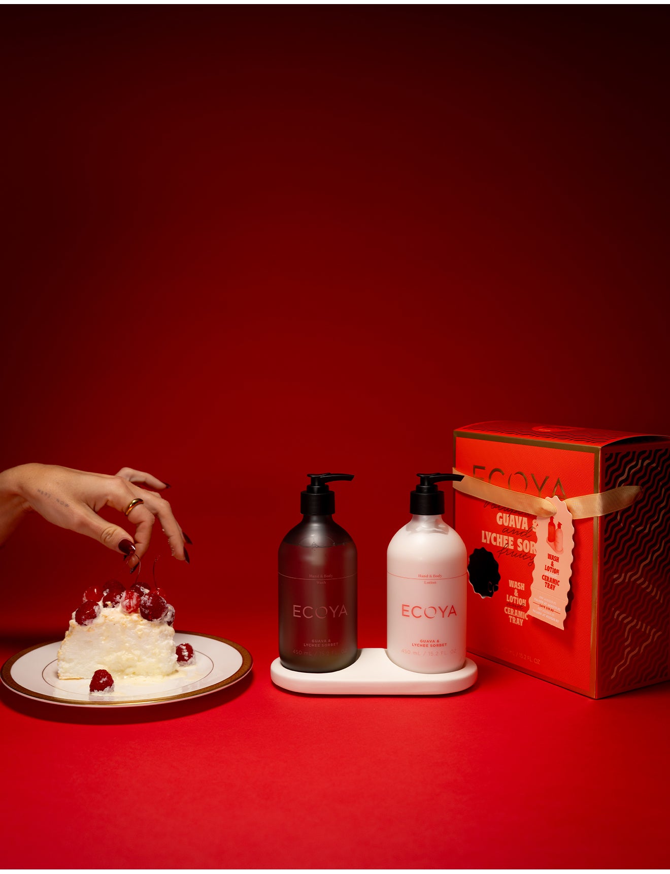 Ecoya Guava & Lychee Bathroom Gift Set - Limited Edition