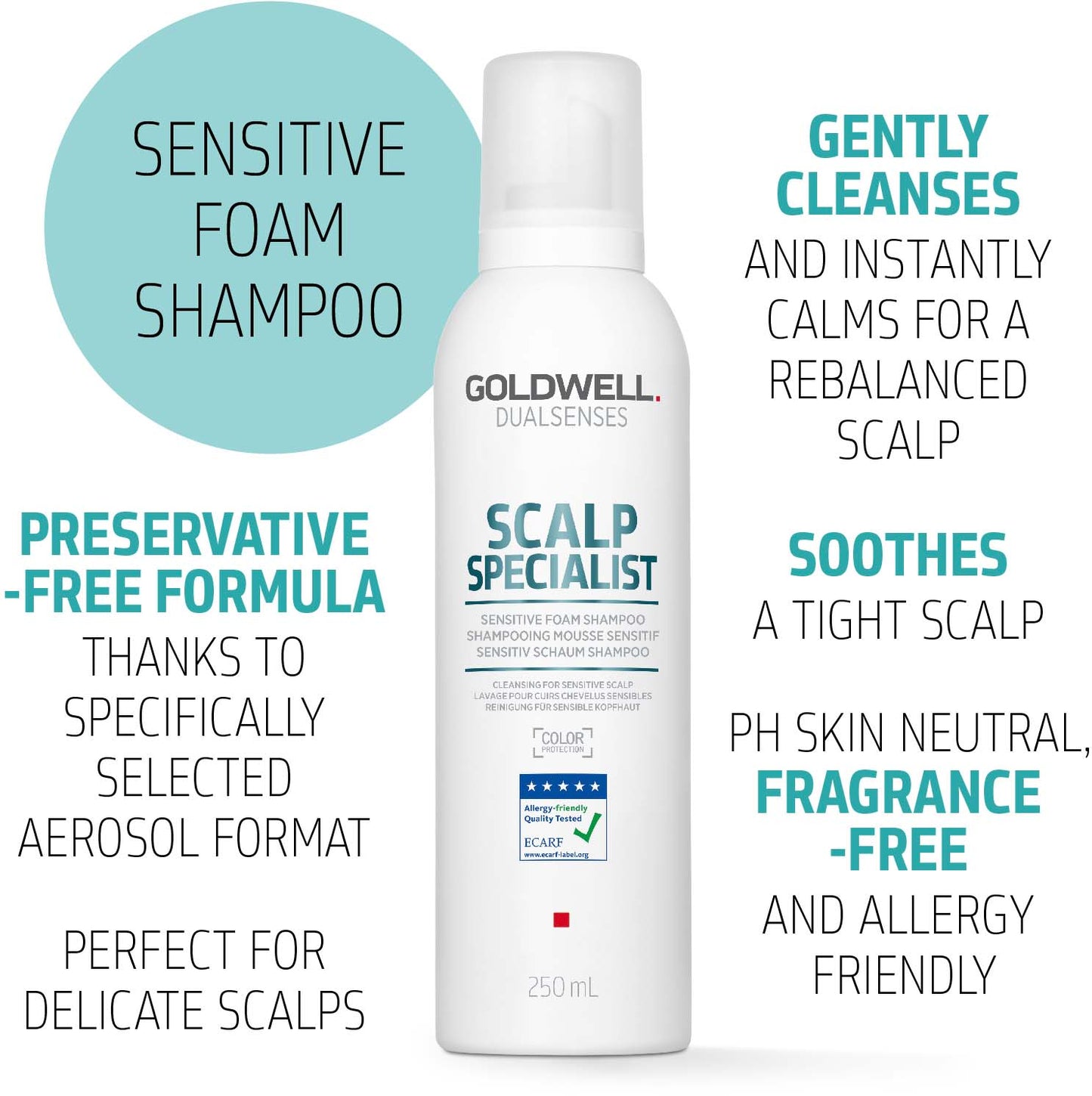 Goldwell Dualsense Scalp Specialist Foam Shampoo 250ml