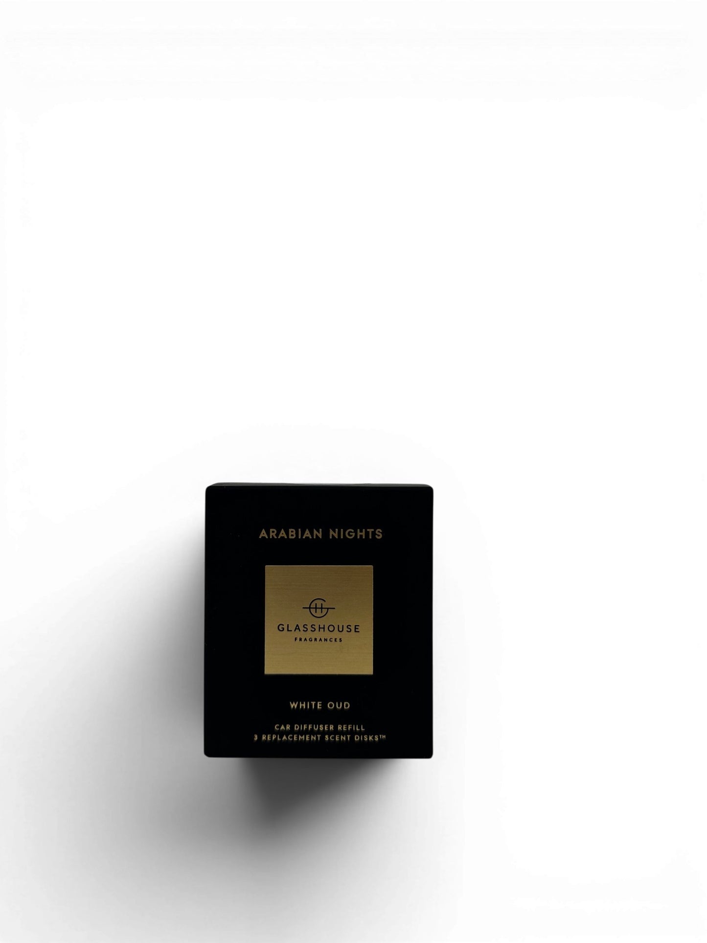 Glasshouse Fragrances 3 Replacement Scent Disks for Car Diffuser - Arabian Nights