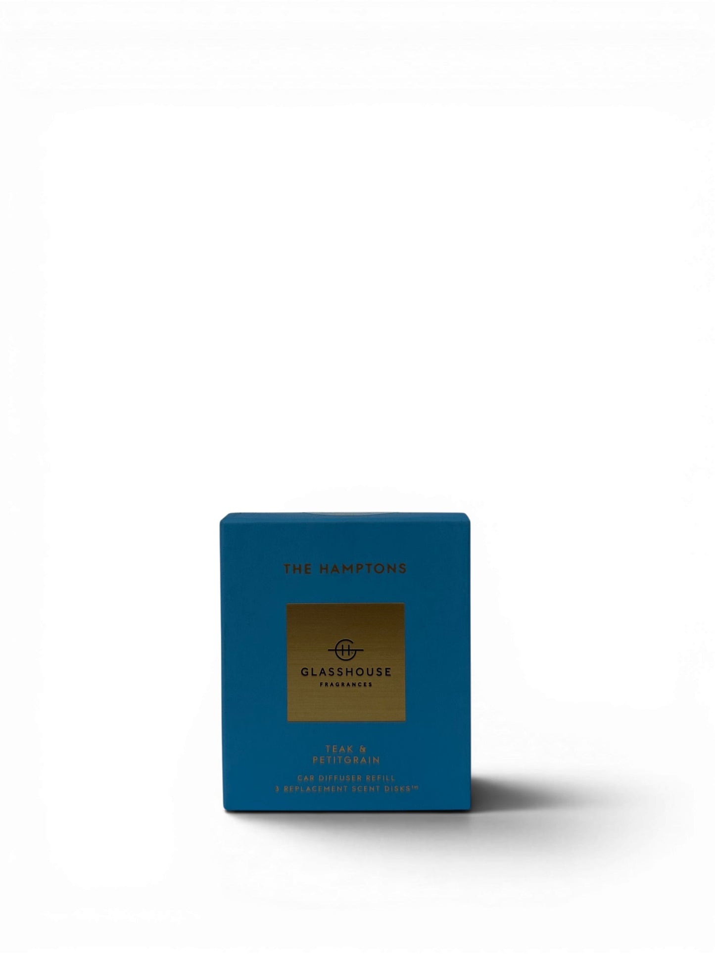 Glasshouse Fragrances 3 Replacement Scent Disks for Car Diffuser - The Hamptons