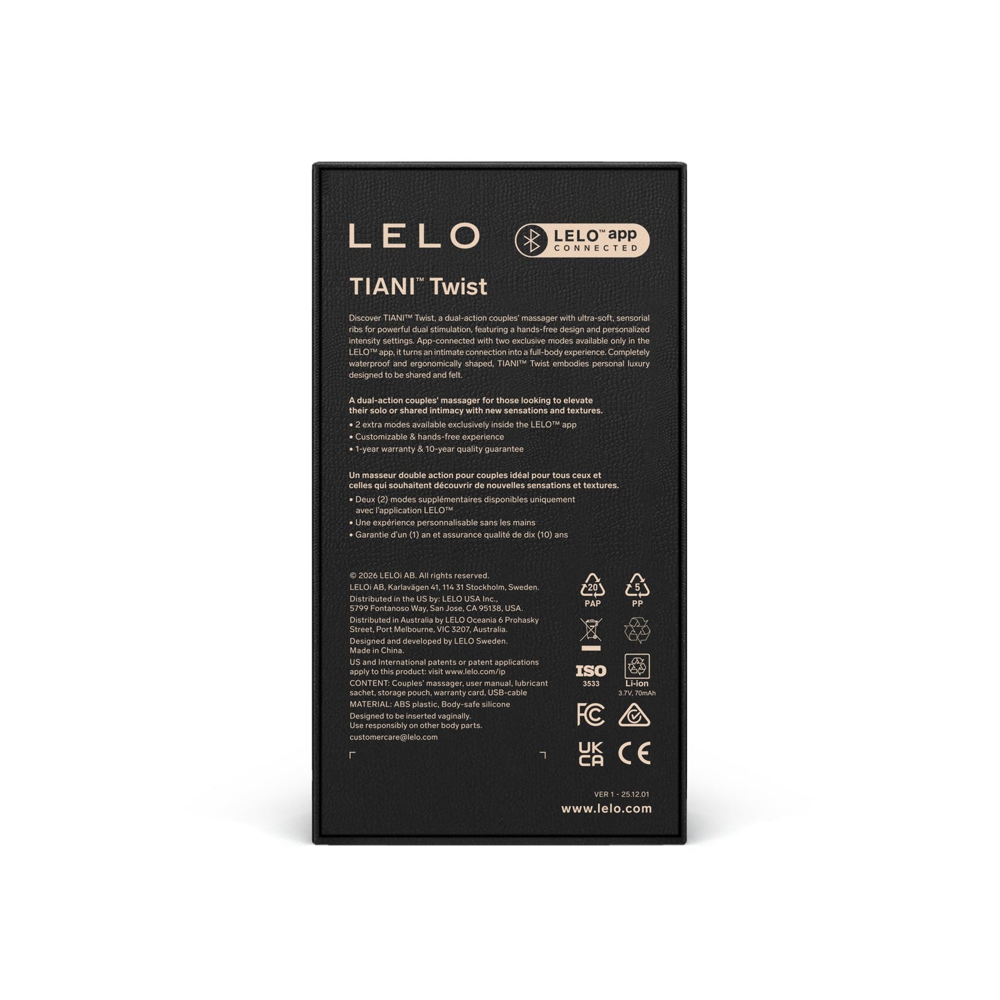 LELO TIANI Twist - Lavender